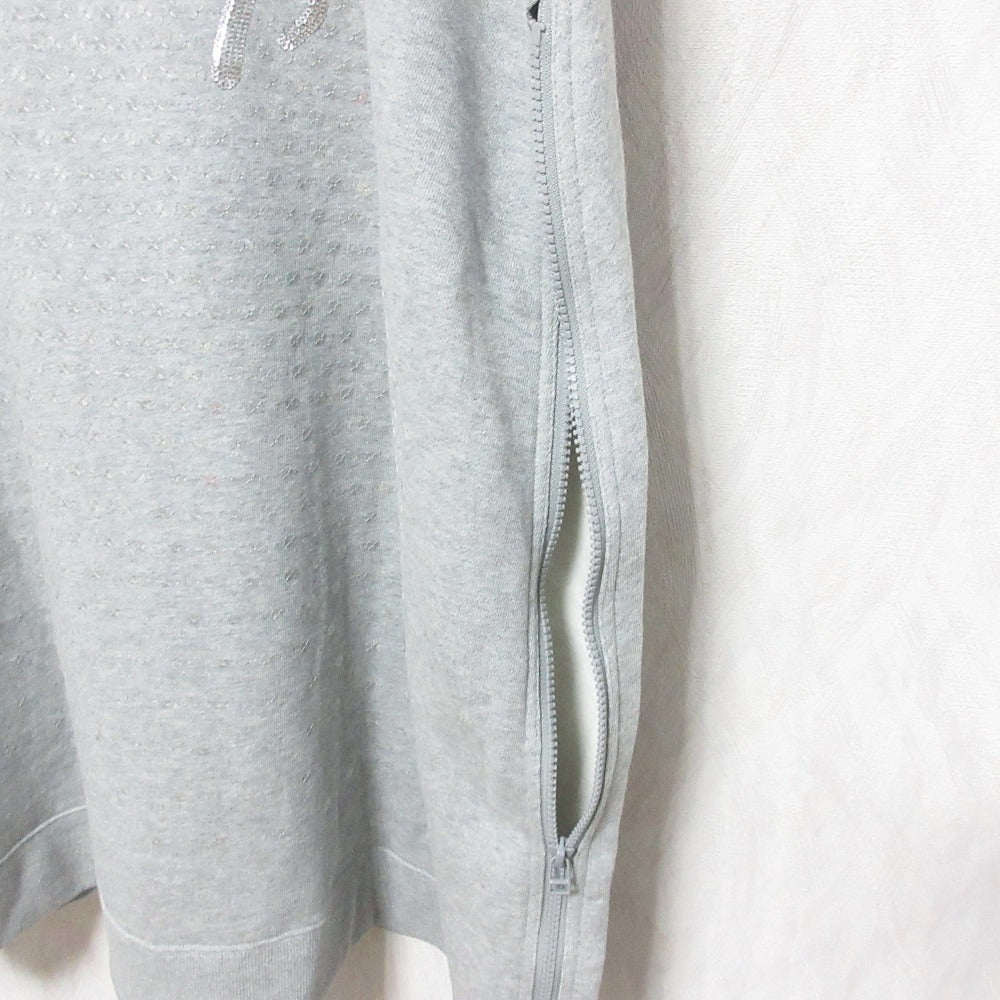 β セントラル タンブラー スパンコール 刺繍 ケープ パーカー