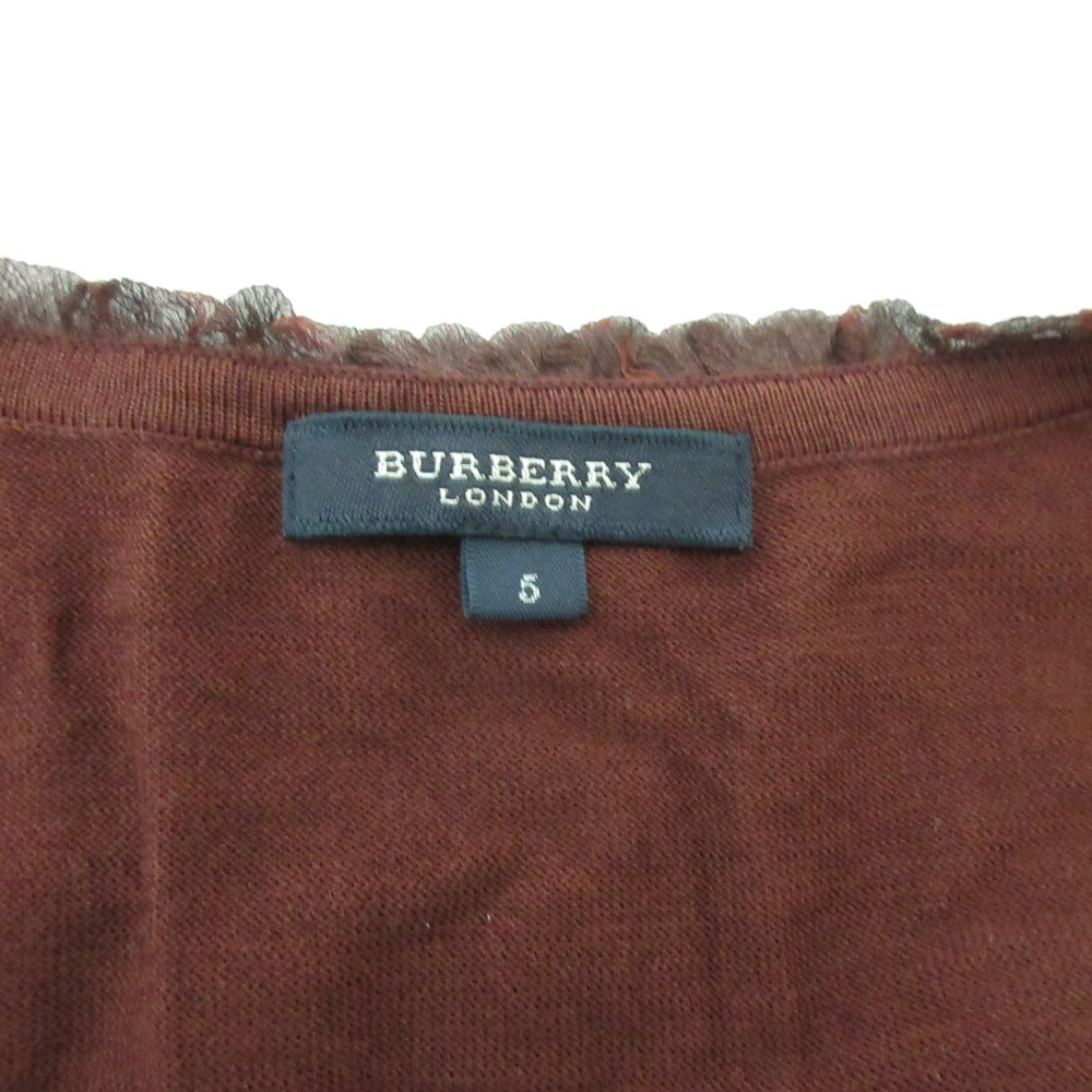 バーバリー ロンドン シルク コットン 2WAY カーディガン セット