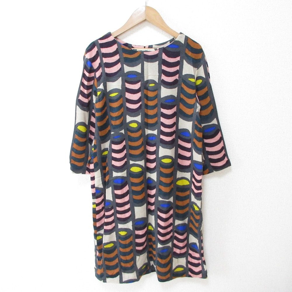 mina perhonen ボンボン カシミア ドレス