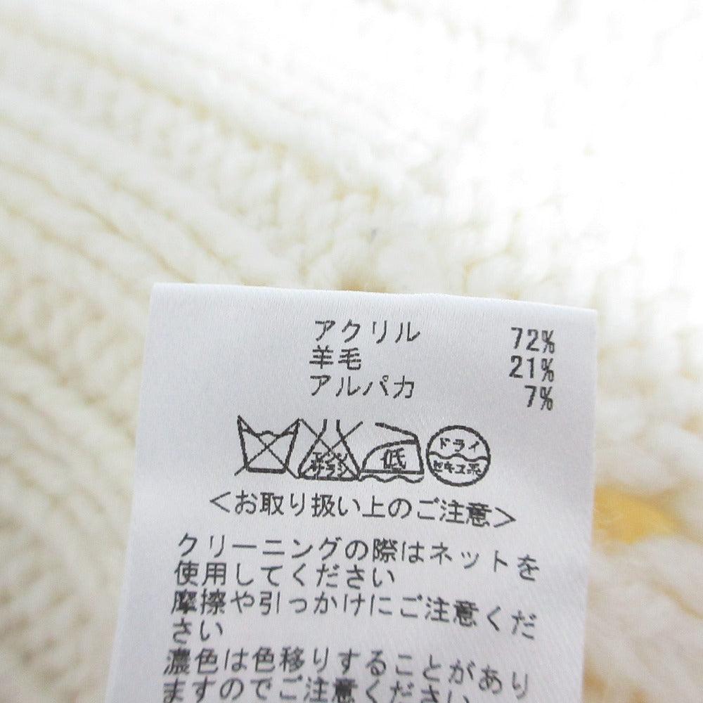 ケイ シラハタ Vネック フリンジ ニット プルオーバー