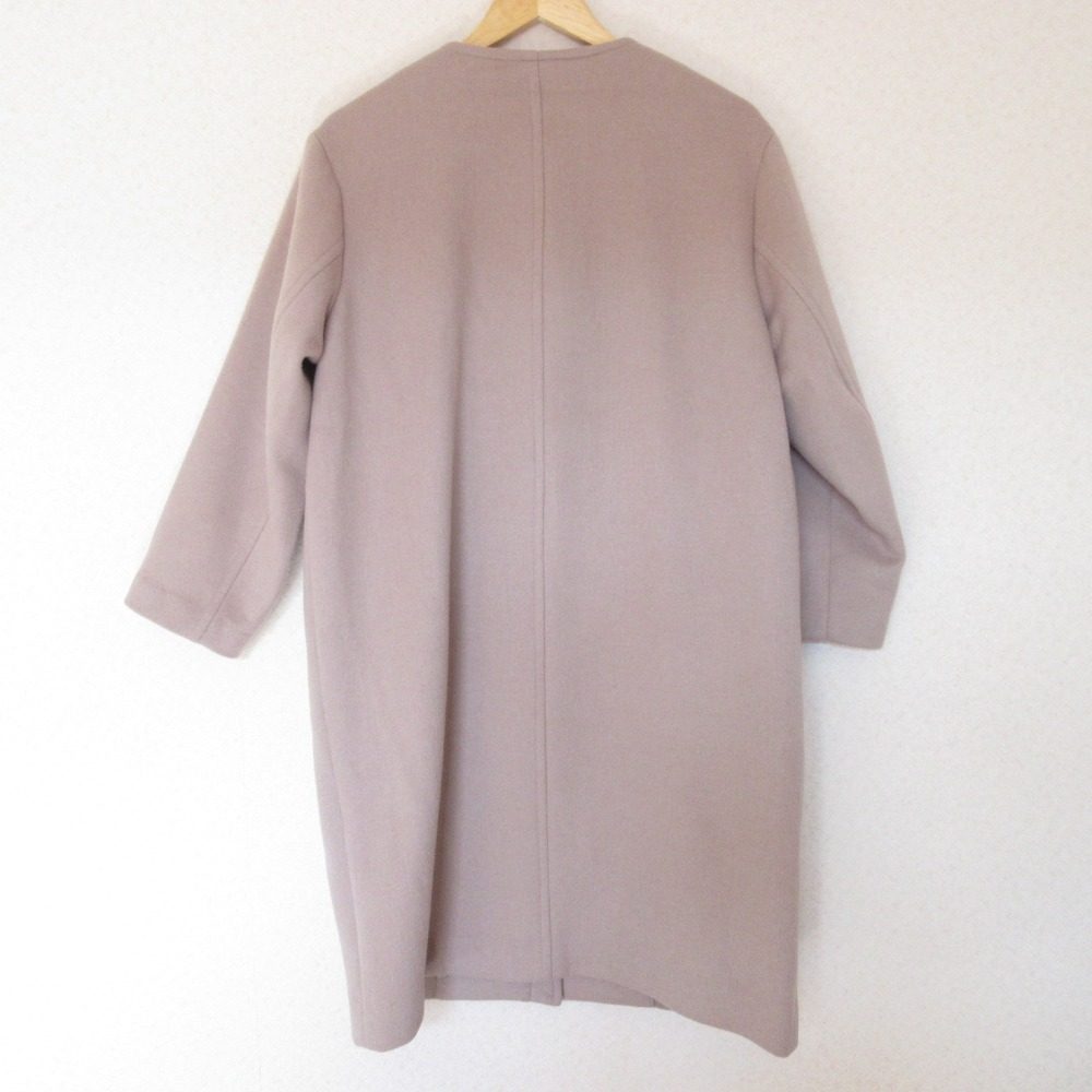 Spick and Span ノーカラー コート