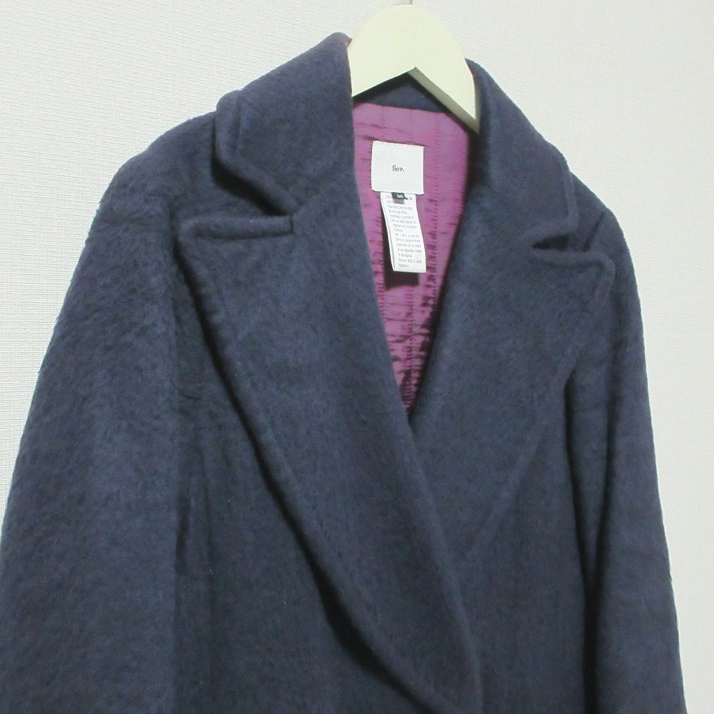 Sov. DOUBLE STANDARD CLOTHING アルパカ ロング コート