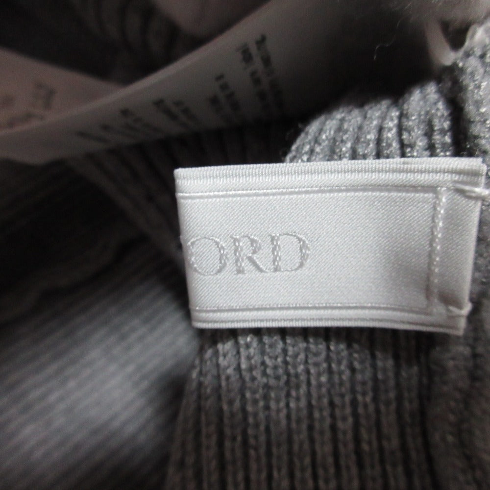 CELFORD クロシェ レース リブ ニット ドレス