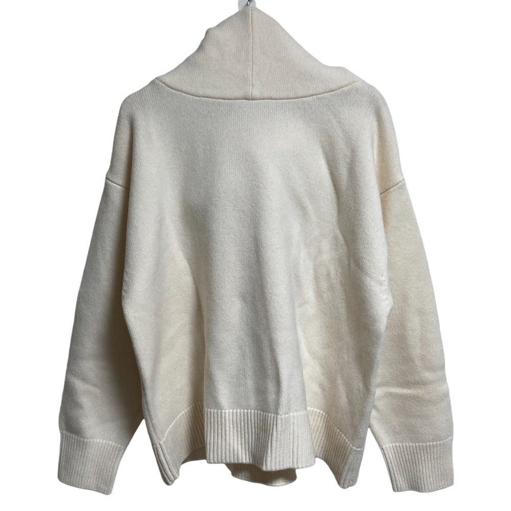 イロット Drape hoodie knit フーディー