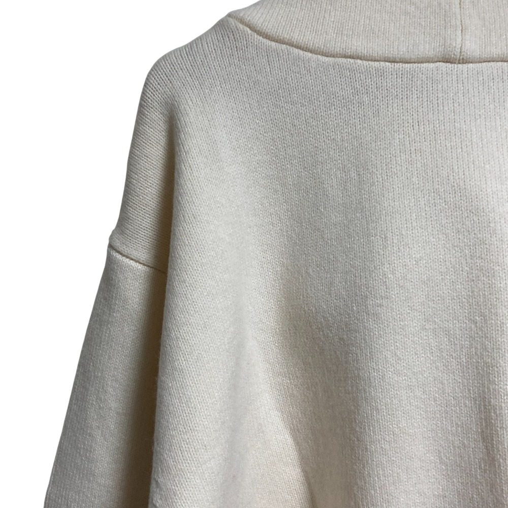 イロット Drape hoodie knit フーディー