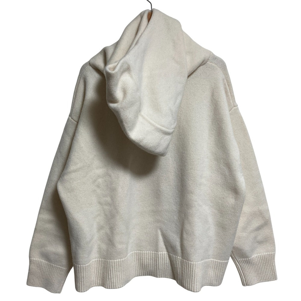 イロット Drape hoodie knit フーディー