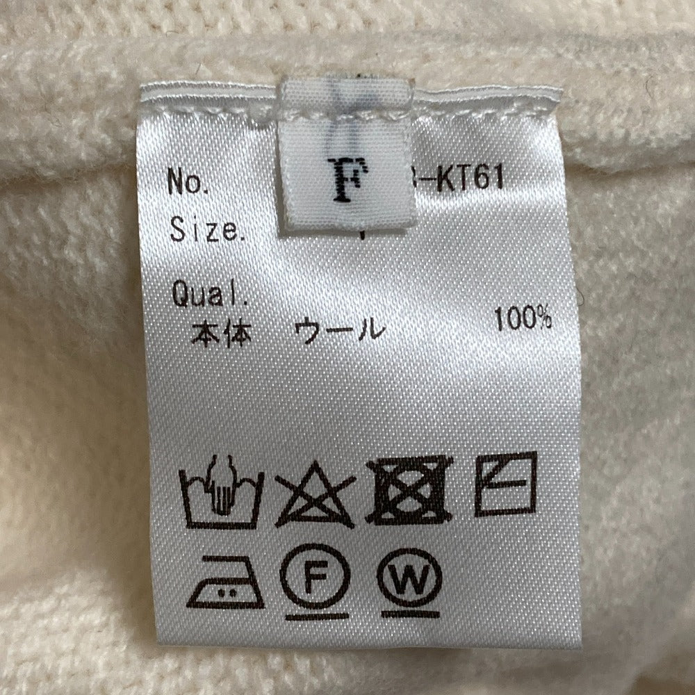 イロット Drape hoodie knit フーディー