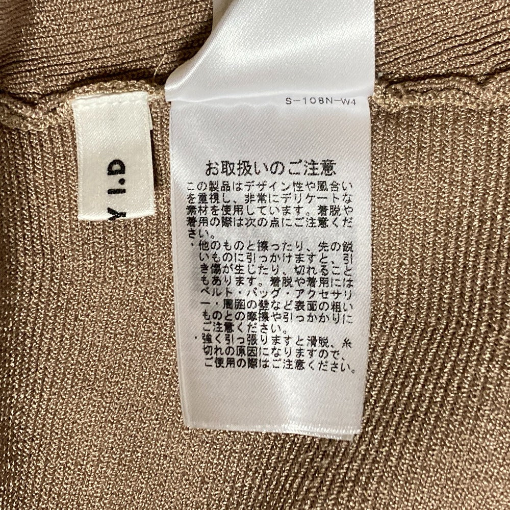 FRAY I.D シアーフリーニットワンピース