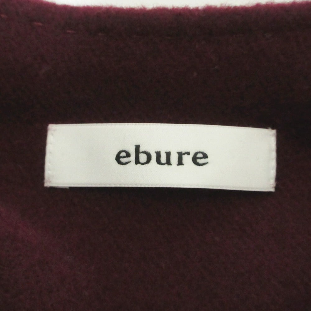 ebure ウール コットン プルオーバー