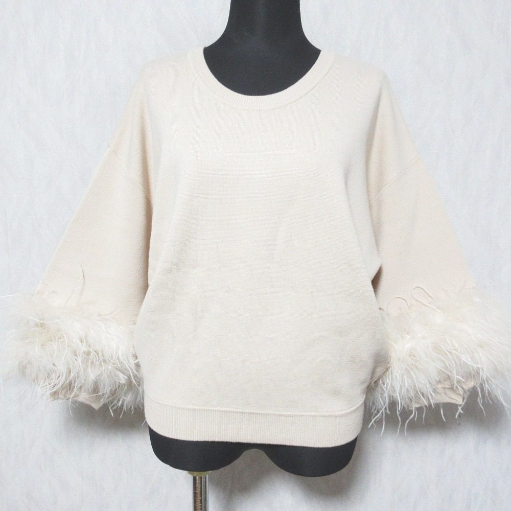 TORRAZZO DONNA フェザー ファー ニット
