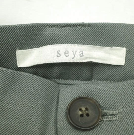 セヤ CHISINAU TROUSERS ウールパンツ
