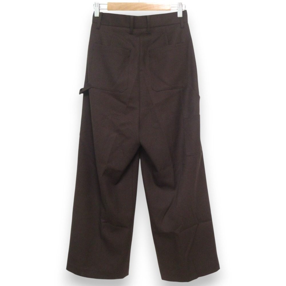 ETRE TOKYO 100% ウール ワーク ワイド パンツ