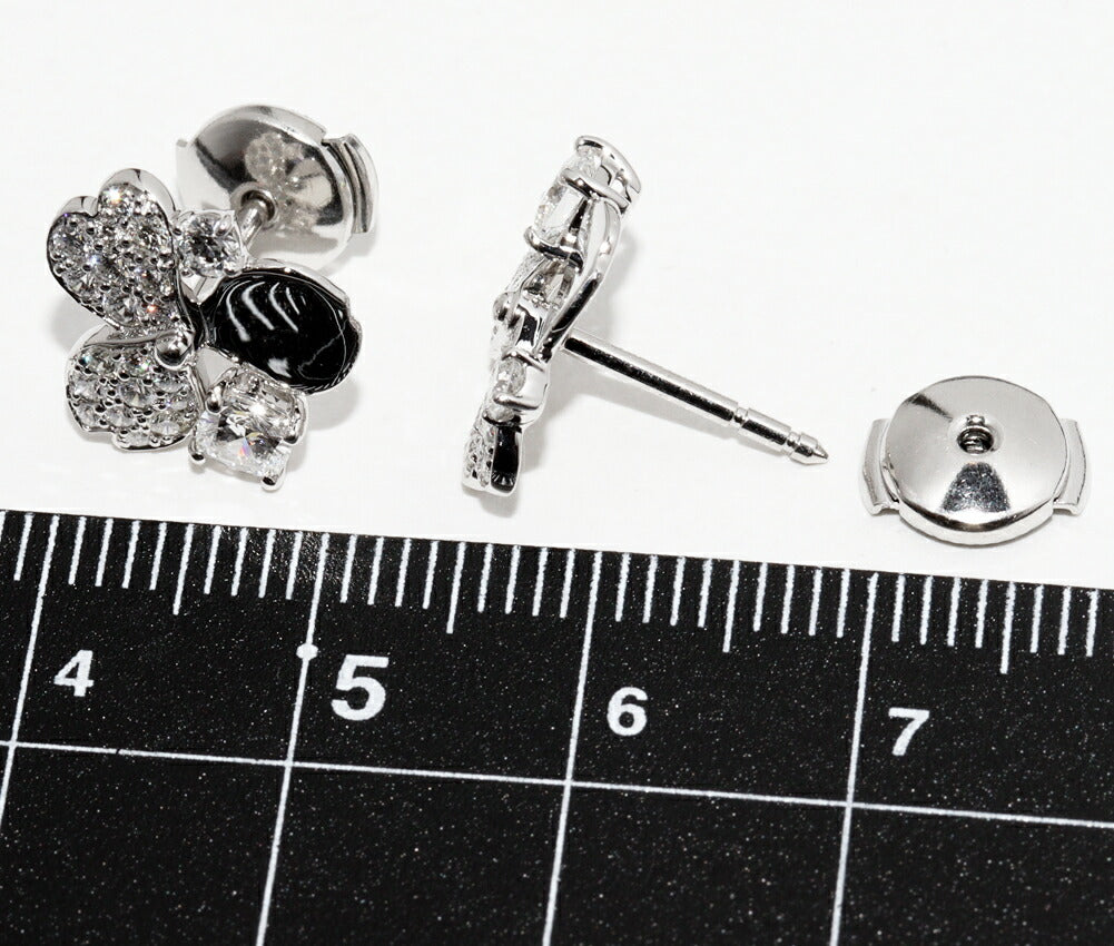 ティファニー Pt950 ダイヤモンド クッション カット ペーパーフラワー ピアス