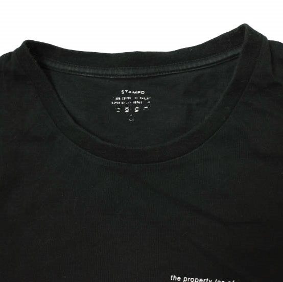 スタンプド VOIR DIRE TEE SS コットンTシャツ