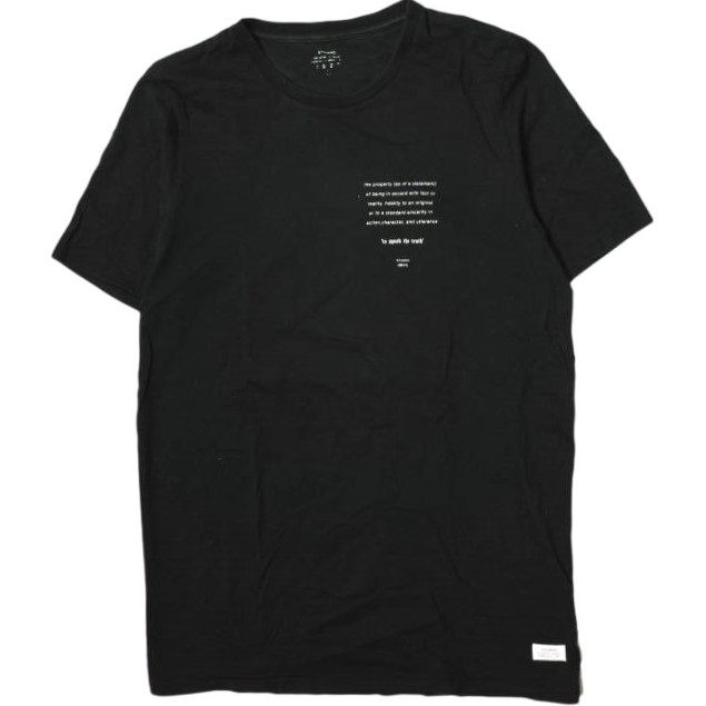 スタンプド VOIR DIRE TEE SS コットンTシャツ