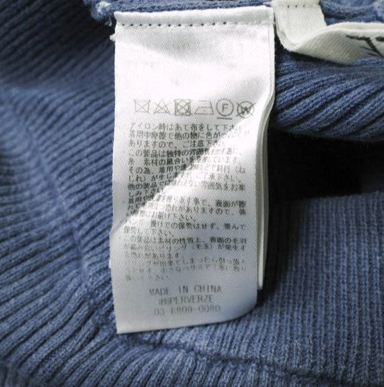 パーバーズ Cotton Rib Line コットンニットパンツ