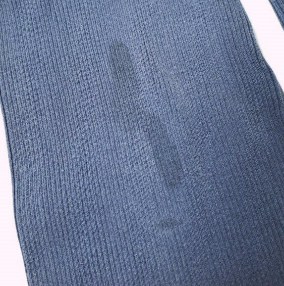 パーバーズ Cotton Rib Line コットンニットパンツ
