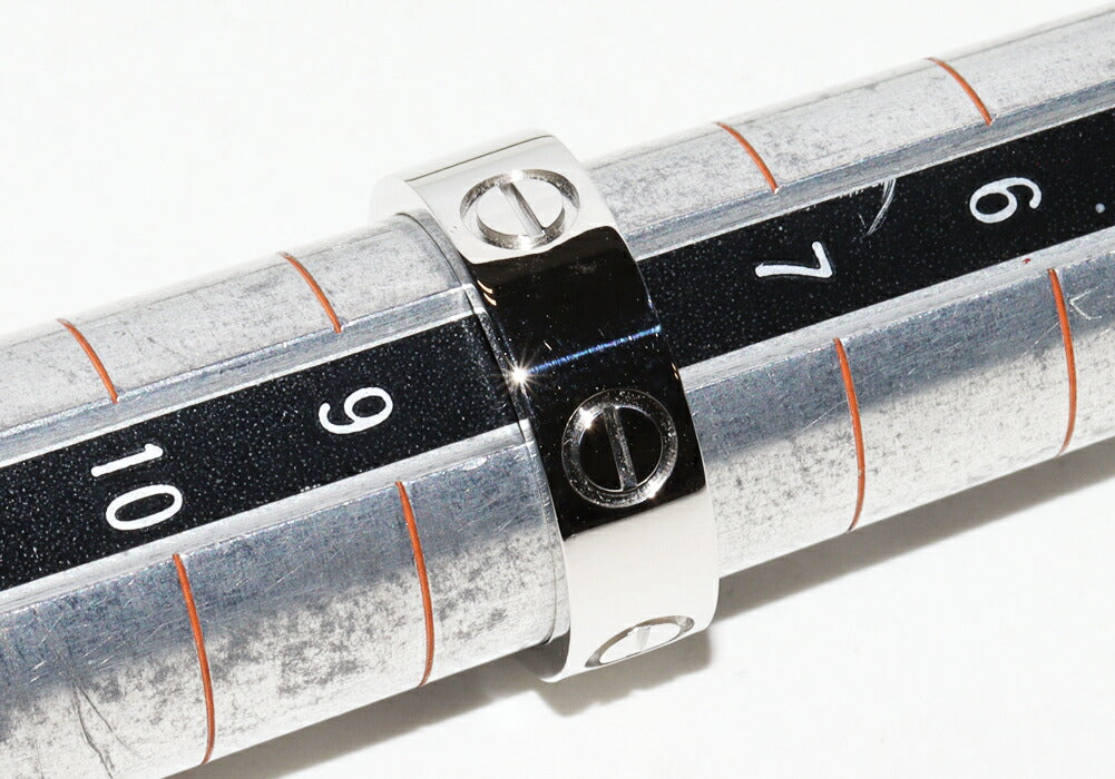 カルティエ ラブリング Pt950 リング 8号