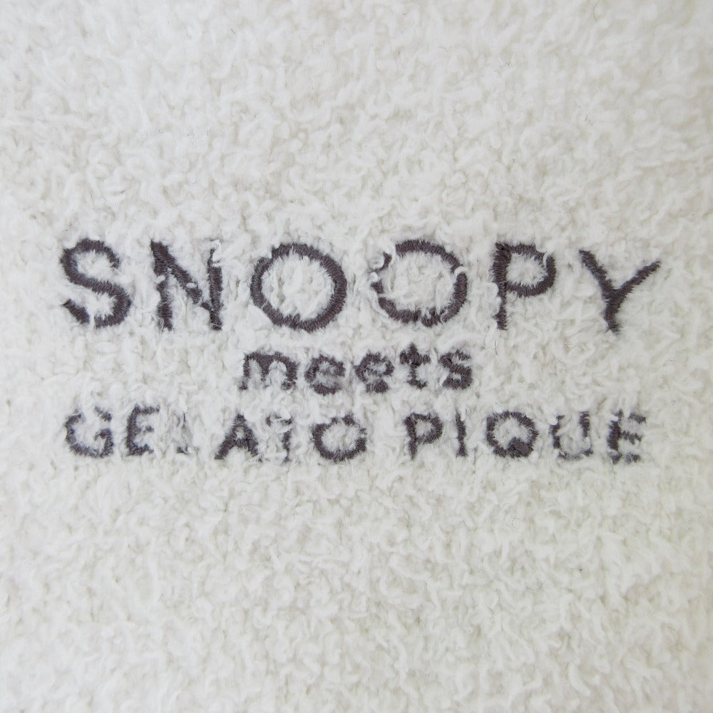 ジェラート ピケ×PEANUTS スヌーピー コラボ カーディガン ルームウェア