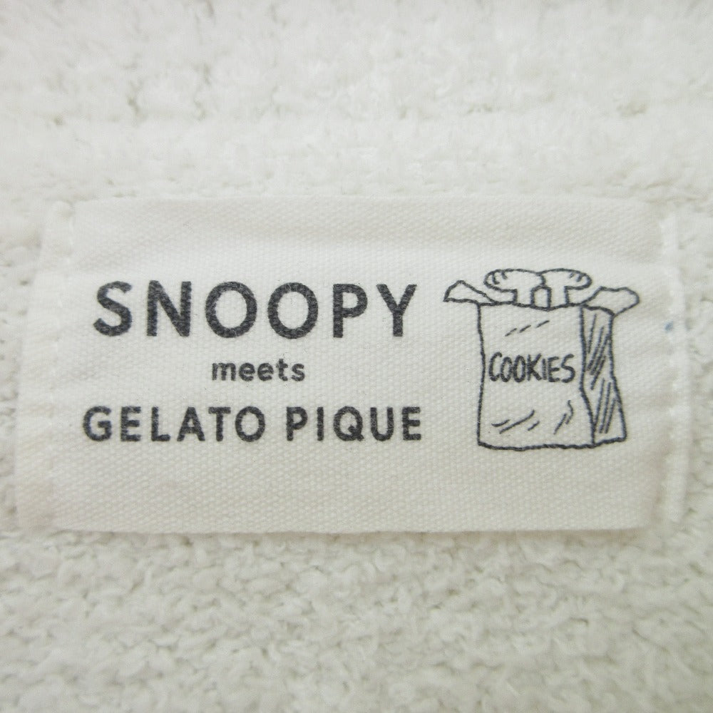 ジェラート ピケ×PEANUTS スヌーピー コラボ カーディガン ルームウェア