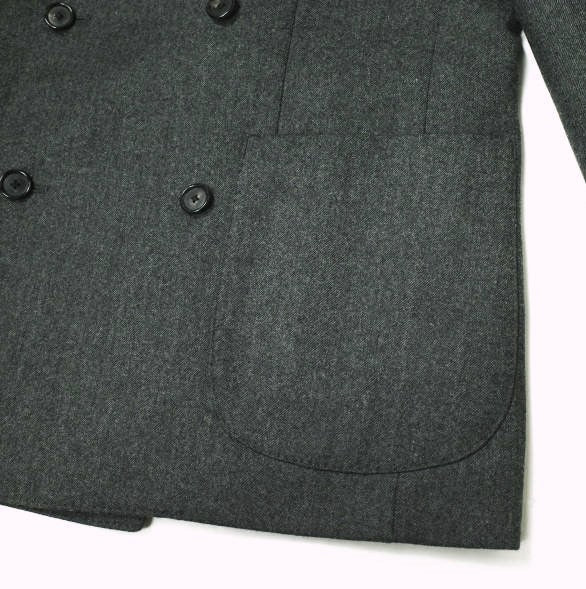 キャプテンサンシャイン Double Breasted Jacket ウール ジャケット