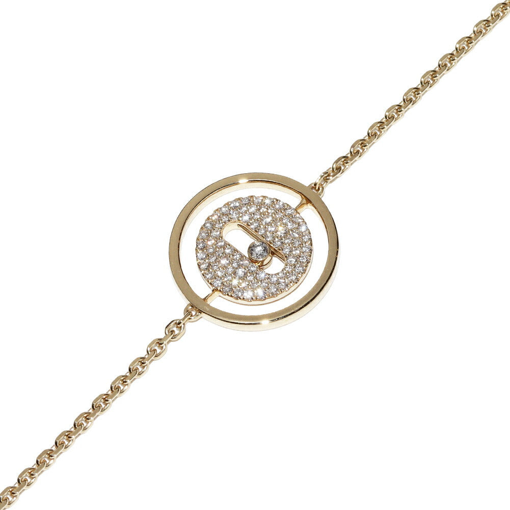 メシカ 18K イエローゴールド ラッキームーブ ブレスレット