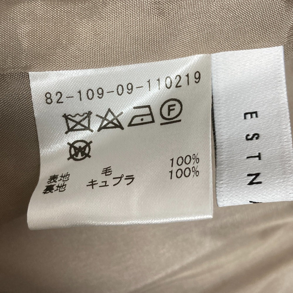 エストネーション ウールストライプスカート