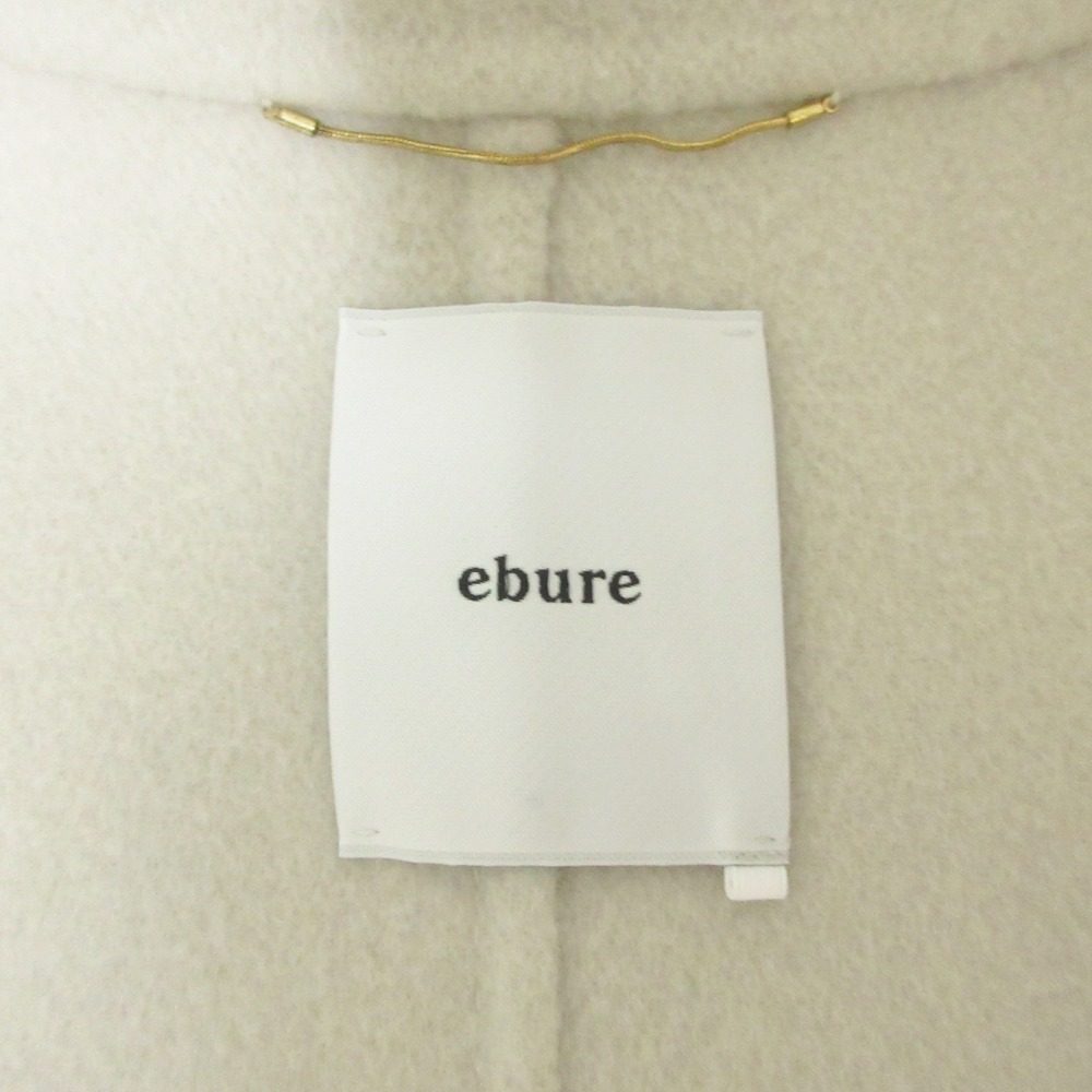 ebure ウール リバー ダブル フェイス ロング ジレ ベスト