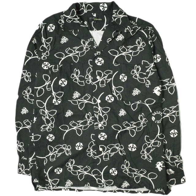 モヒート×ビームスプラス ABSINTH SHIRTS HAWAII コットン長袖シャツ 限定