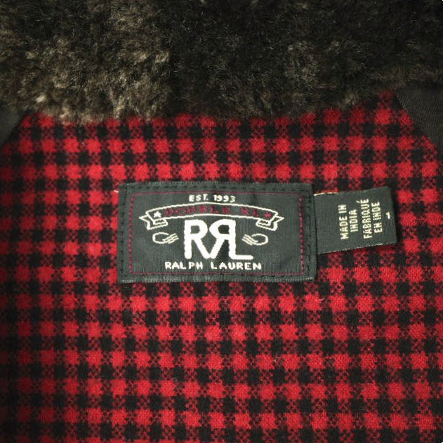 ダブルアールエル シアリング&レザー ジャケット