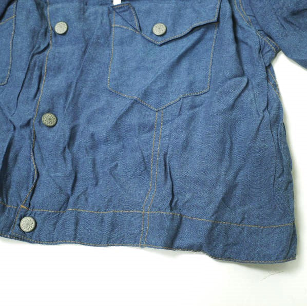 WESTOVERALLS DUMMY DENIM レーヨン デニム ジャケット