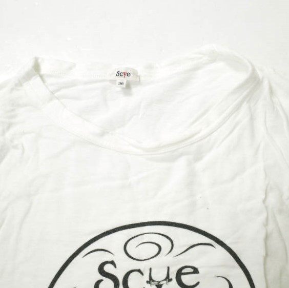 サイ Logo Printed T-Shirt コットン Tシャツ