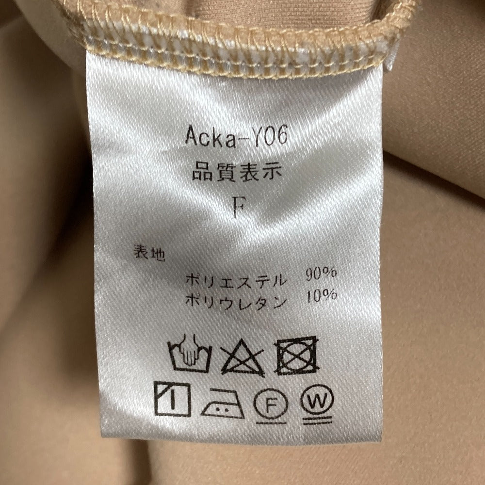 Acka オーバーフレアスウェット