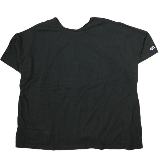 Champion x Ray BEAMS オーバーサイズ Tシャツ ブラック M