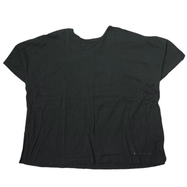 Champion x Ray BEAMS オーバーサイズ Tシャツ ブラック M