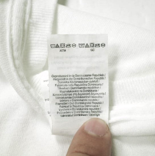 Zepanese Club ロゴ クルーネック Tシャツ L ホワイト