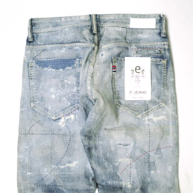 イージーンズ SELVEDGE STRAIGHT 綿 ジーンズ 限定