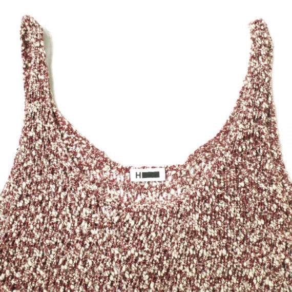 H BEAUTY&YOUTH カラー コイル ニット トップ