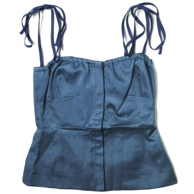 ELIN キャミソール ビスチェ 36 ブルー