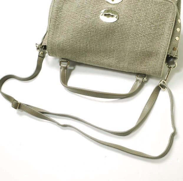 ザネラート POSTINA S DAILY ジュートレザー2wayバッグ