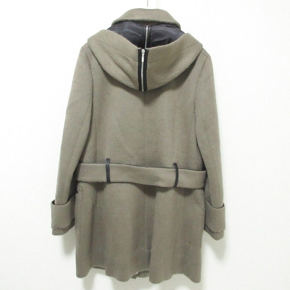 FOXEY NEW YORK ボンデッド モヘア ダッフル コート