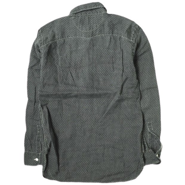 RRL ポルカ ドット リネン プルオーバー シャツ