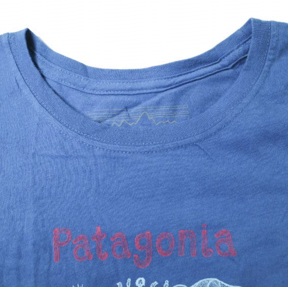 PATAGONIA ガールズ XXL オーガニック コットン Tシャツ