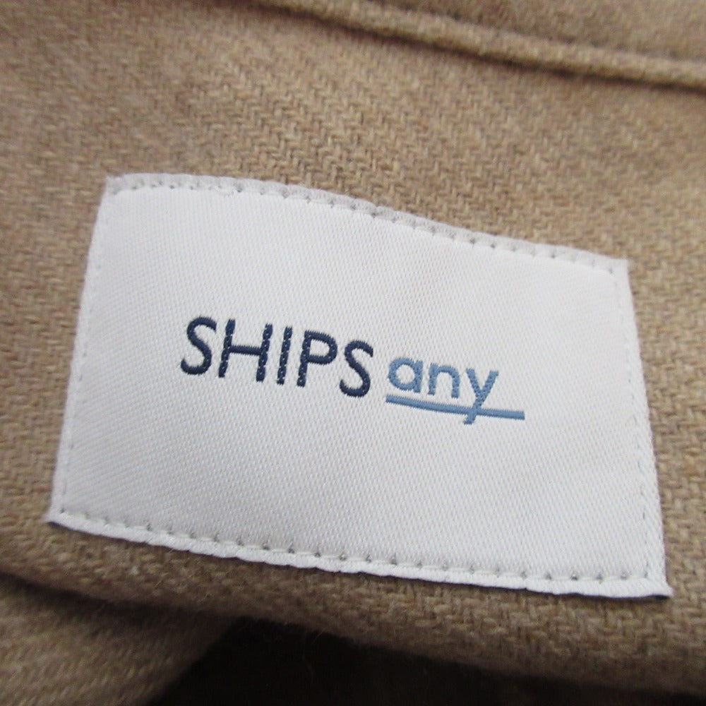 SHIPS any ウールシャツワンピース