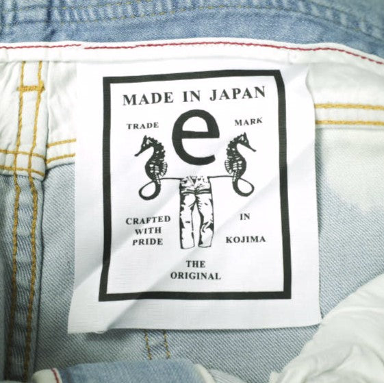 イージーンズ e-L805-039 綿 ストレッチデニムパンツ