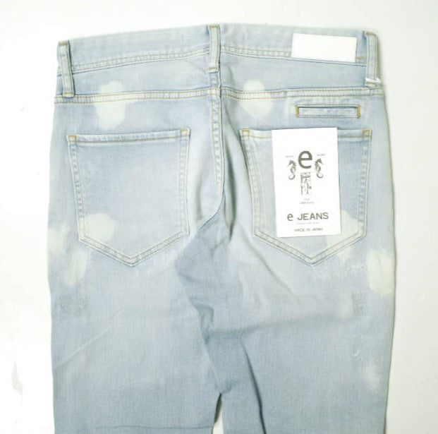 イージーンズ e-L805-039 綿 ストレッチデニムパンツ