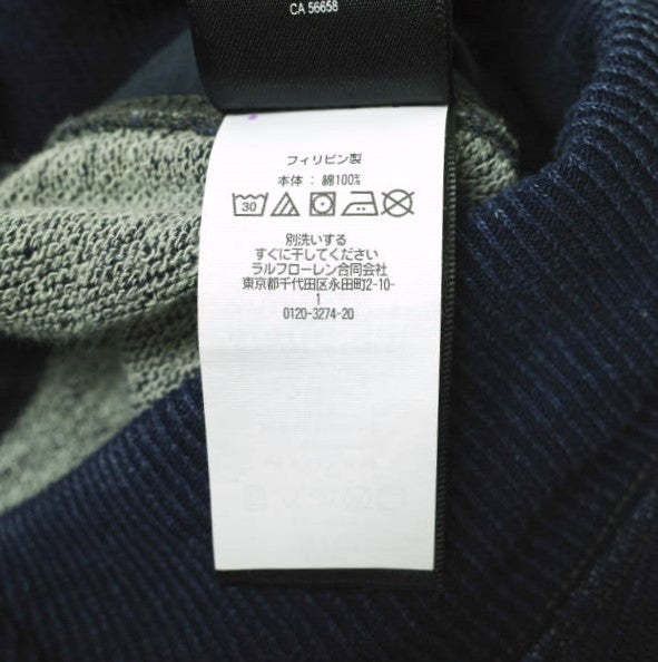 RRL インディゴ 染め フレンチ テリー ショーツ