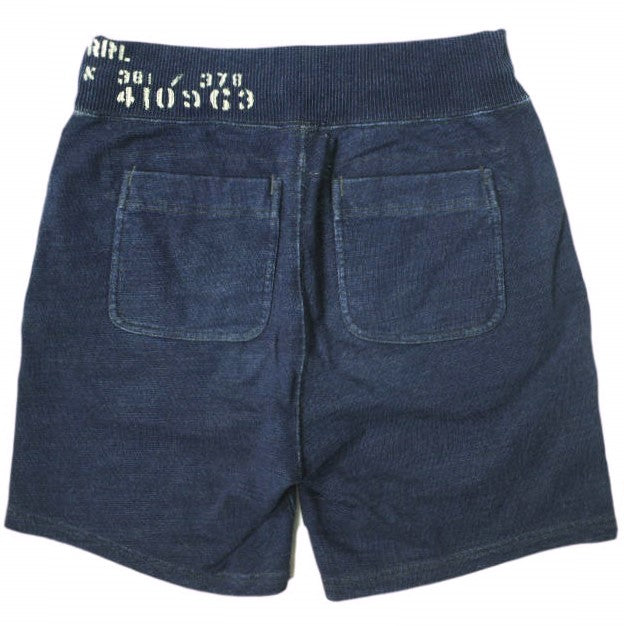 RRL インディゴ 染め フレンチ テリー ショーツ