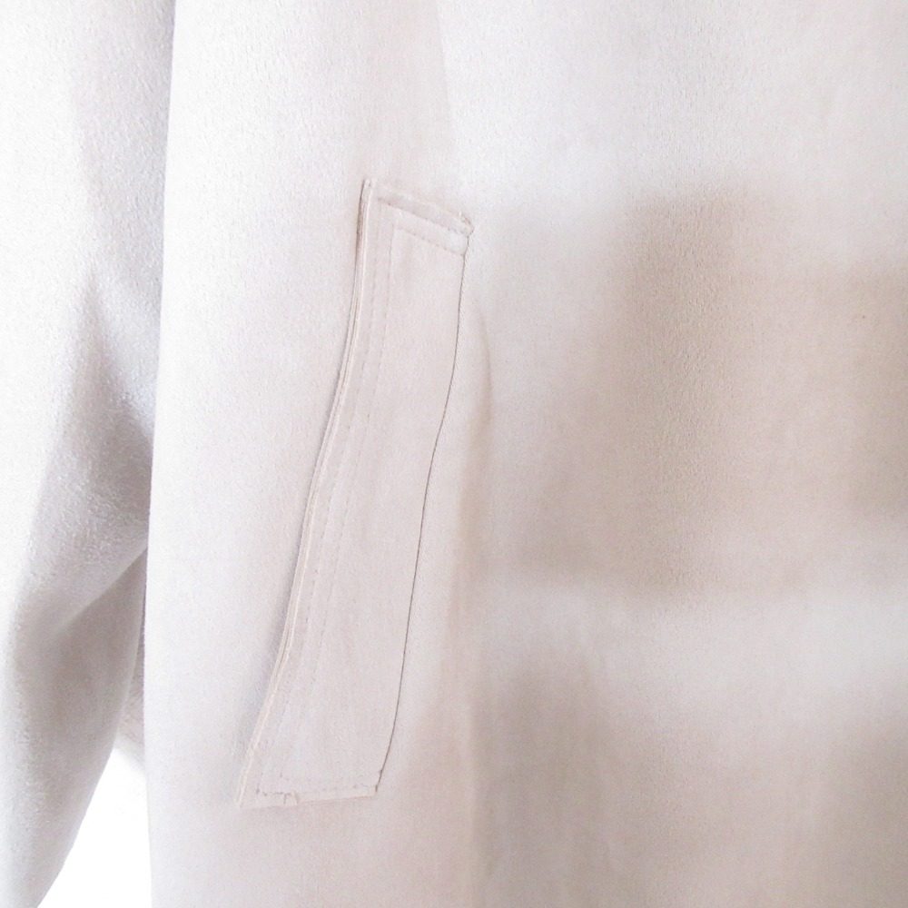 ZARA ストレッチ フェイク スエード コート