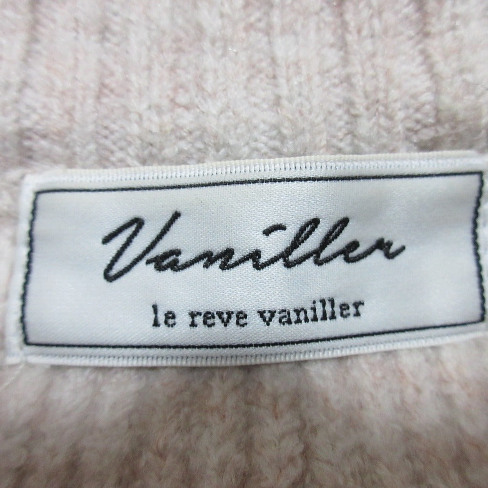 le reve vaniller パールレースニットワンピース